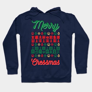 Merry Chessmas - Christmas Chess Hoodie